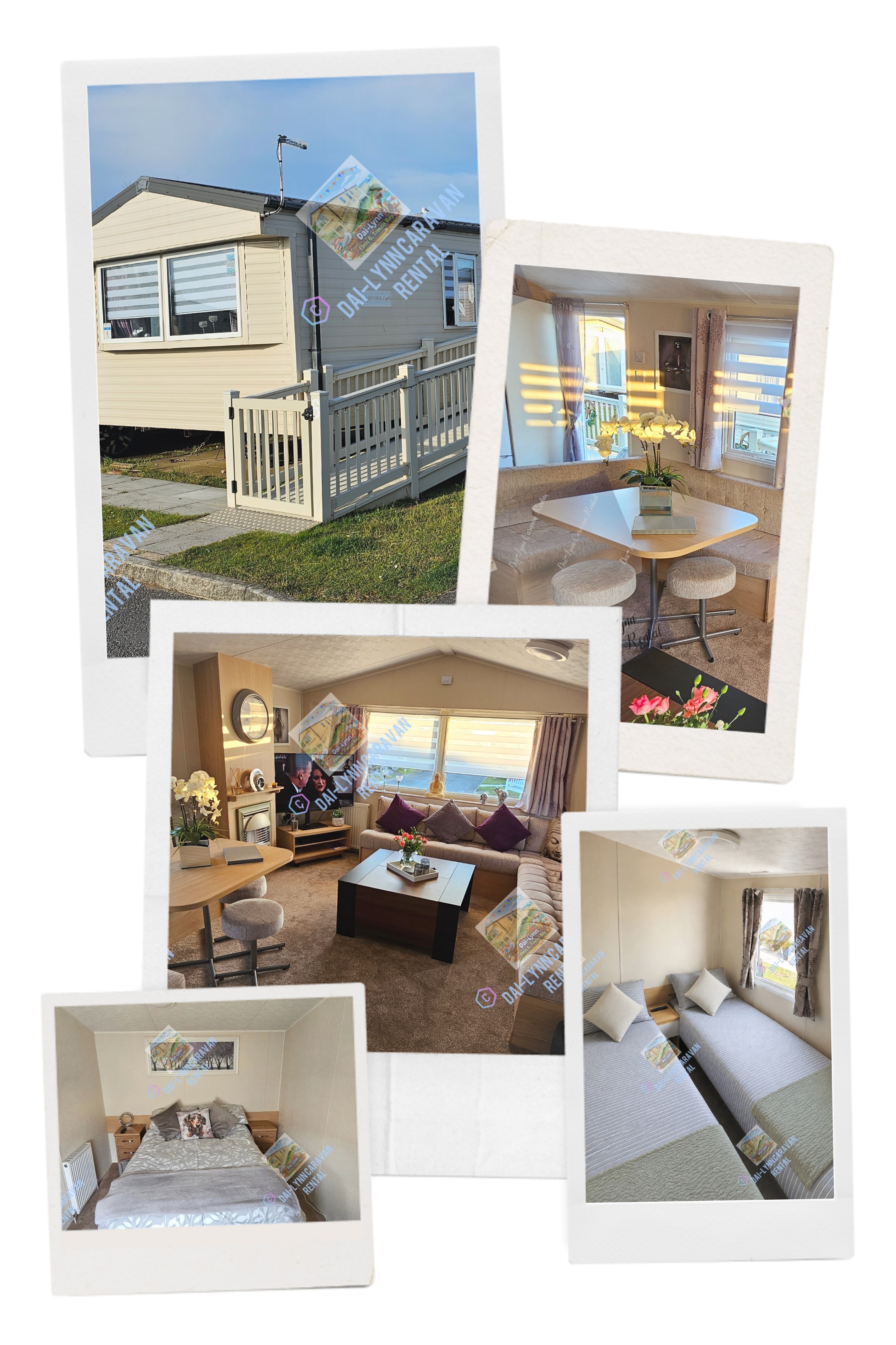 Cozy home from home caravan in Trecco Bay